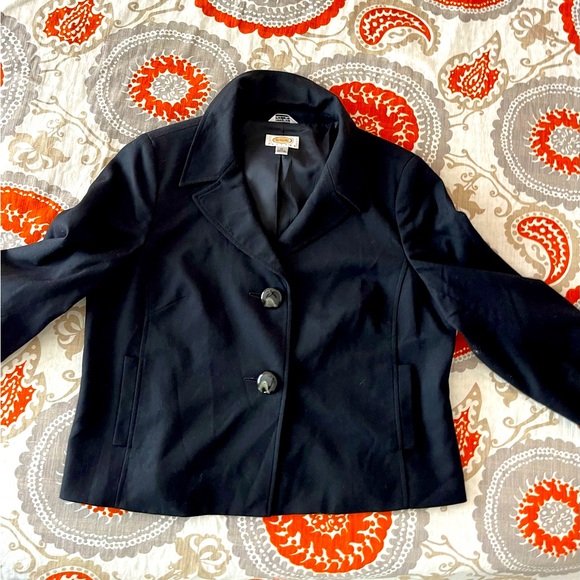 Women’s Talbot black blazer size 16 - Picture 1 of 7